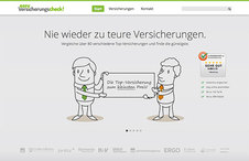 Versicherungsvergleich auf TYPO3 Basis